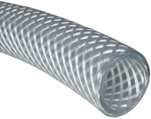 clear braided pvc hose